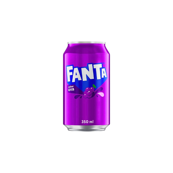 Refrigerante Fanta Uva Lata 350ml