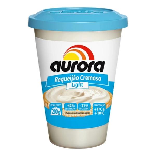 Requeijao Cr Light Aurora 200g