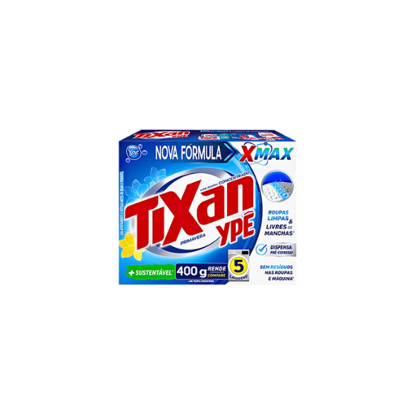 Sabão em Pó Concentrado Tixan Ype Primavera