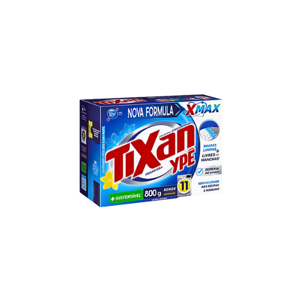 Sabão em Pó Tixan Ypê Primavera Cx 800g