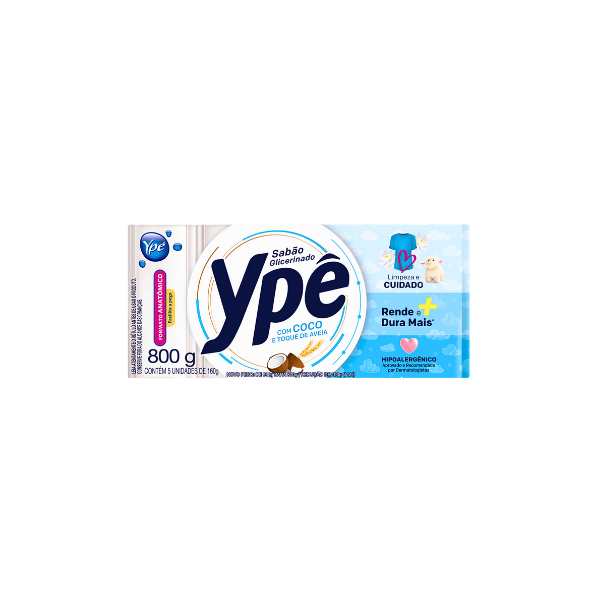 Sabao Barra Ype 800g