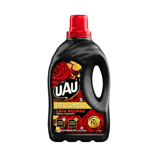 Sabão Liquido Uau 3l Rosas e Sedução
