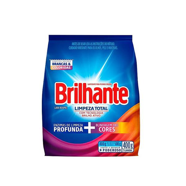 Sabão em Pó Sc Brilhante 400g