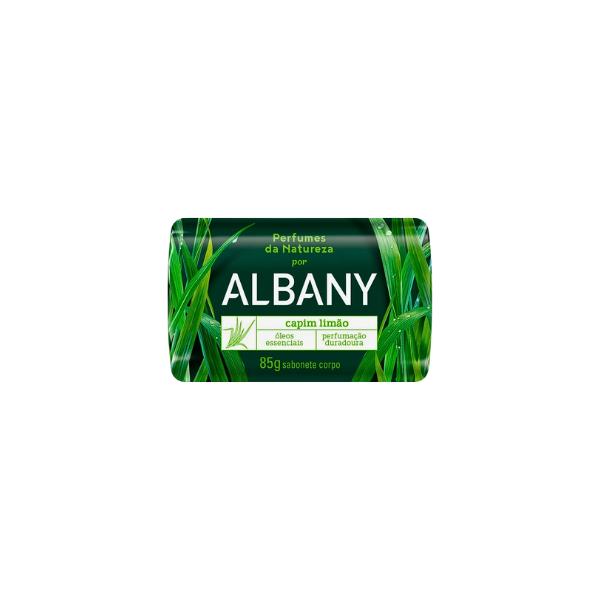 Sabonete em Barra Albany Capim Limão 85 g