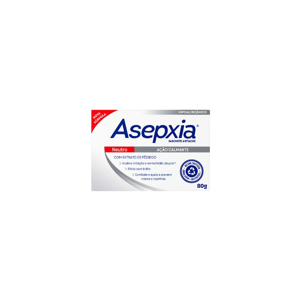 Sabonete em Barra Asepxia Neutro 80g