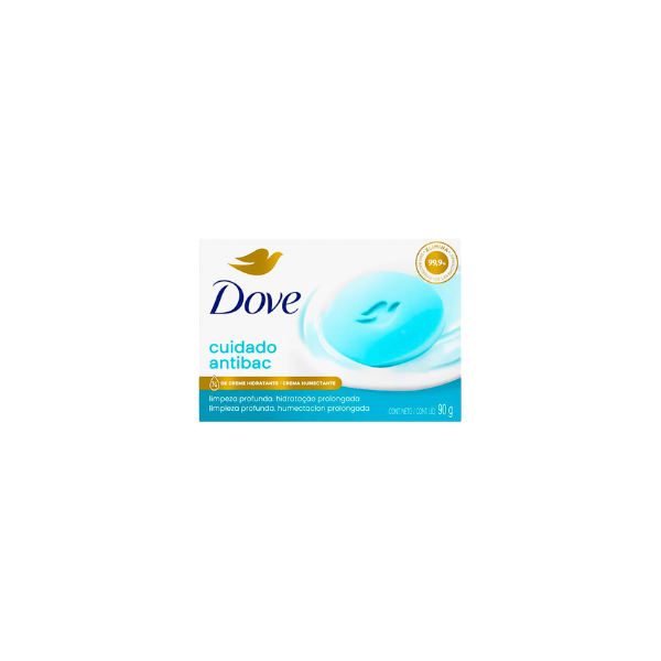 Sabonete em Barra Dove Cuidado Antibac 90g