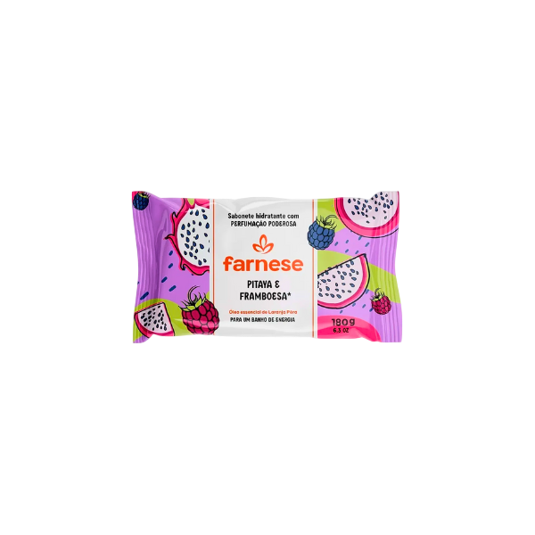 Sabonete em Barra Farnese Pitaya e Framboesa 180g
