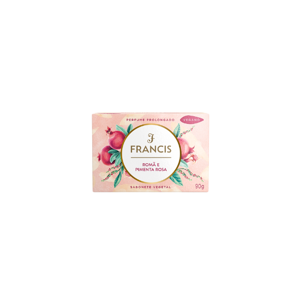 Sabonete em Barra Francis Romã e Pimenta Rosa 90g
