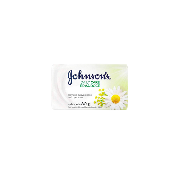 Sabonete em Barra Johnsons Daily Care Erva Doce 80g