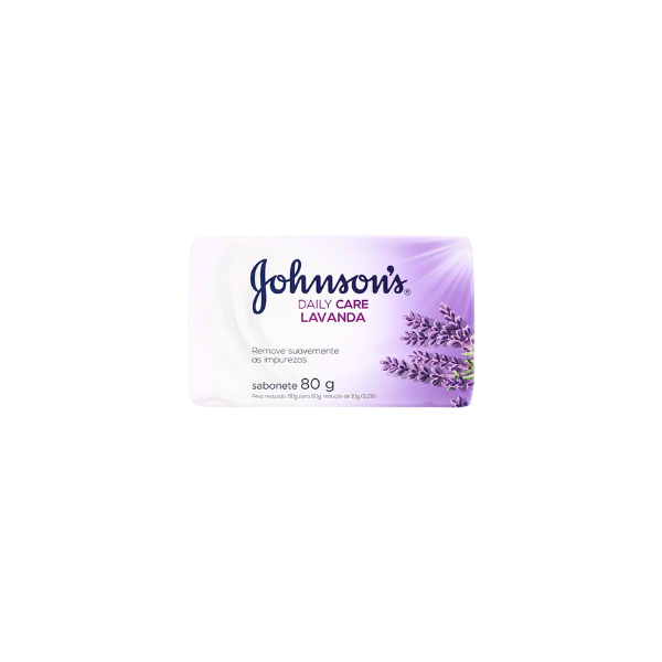 Sabonete em Barra Johnsons Daily Care Lavanda 80g