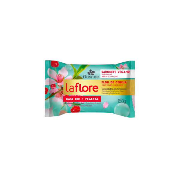 Sabonete em Barra La Flore Flor de Cereja 150g