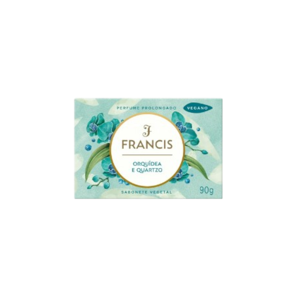 Sabonete em Barra Luxo Francis Orquídea e Quartzo 90g