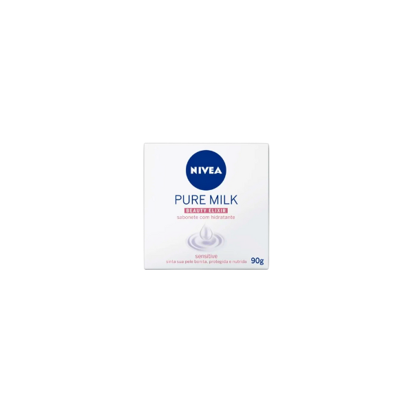 Sabonete em Barra Nivea Pure Milk Sensitive 90g