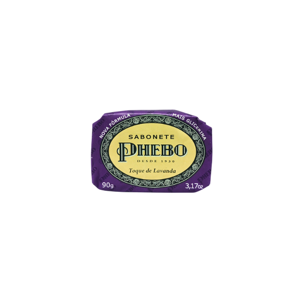 Sabonete em Barra Phebo Toque de Lavanda 90g