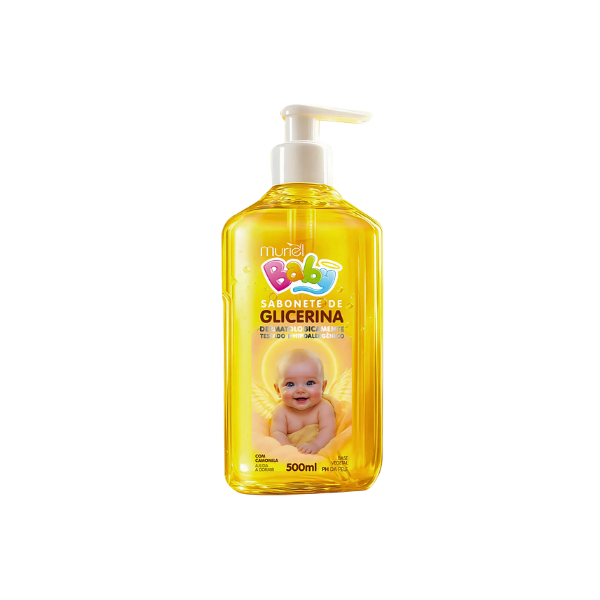 Sabonete Liquido Infantil Baby Muriel Camomila 500ml