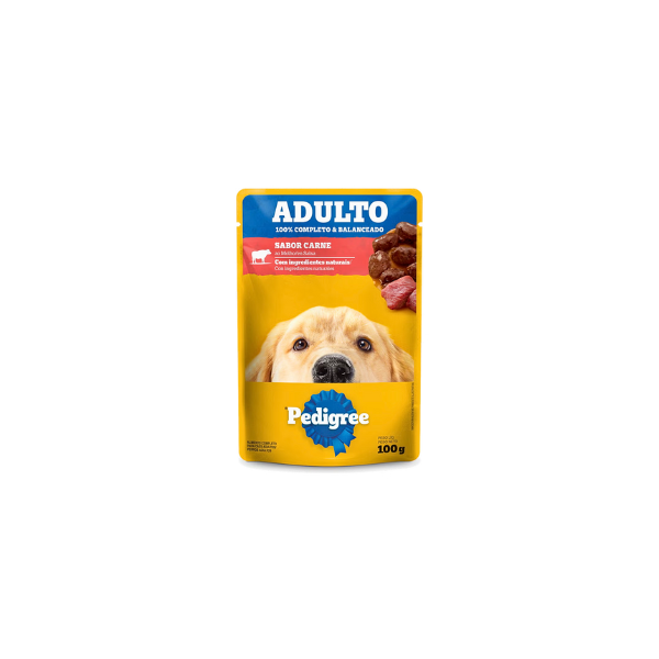 Sachê para Cão Pedigree Filhote Carne