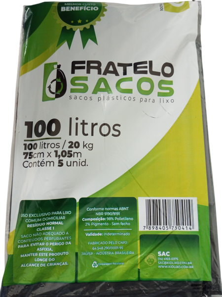 Saco Lixo Fratello 100l