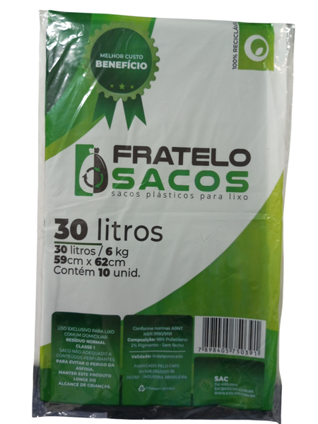 Saco Lixo Fratello 30l