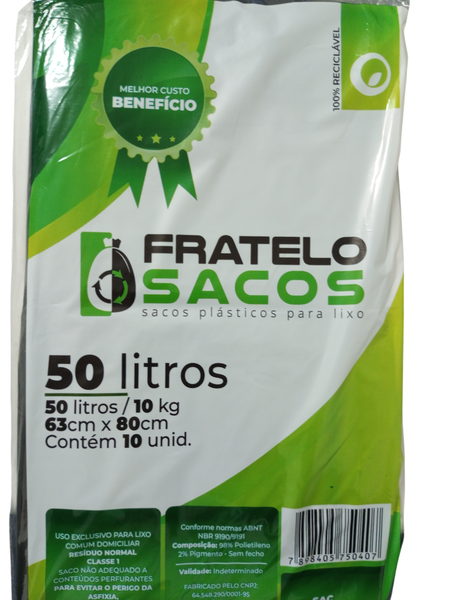 Saco Lixo Fratello 50l