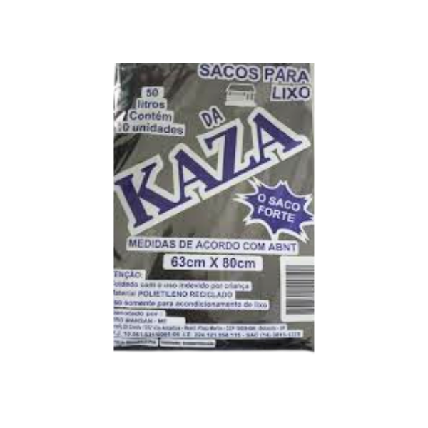 Saco Lixo Kaza 50l