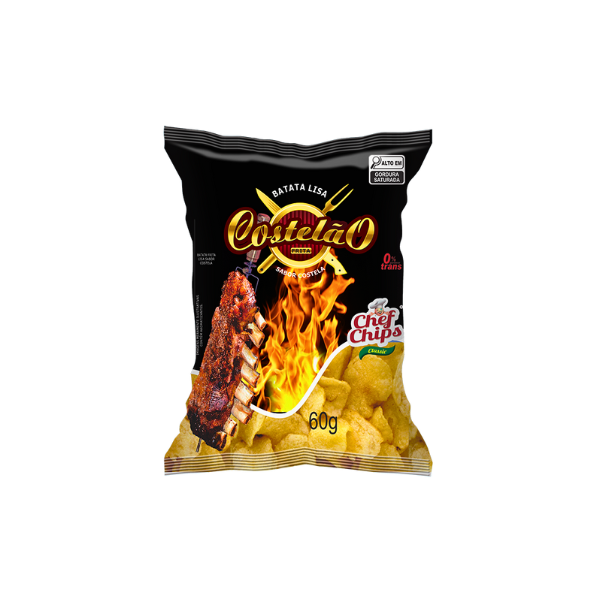 Salgadinho Batata Chef Chips Costelão Costela 60g