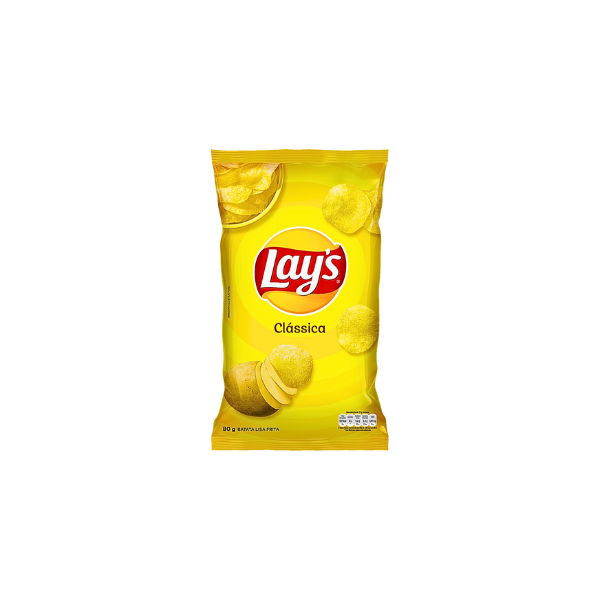 Salgadinho Batata Frita Lisa Clássica Lays 80 g