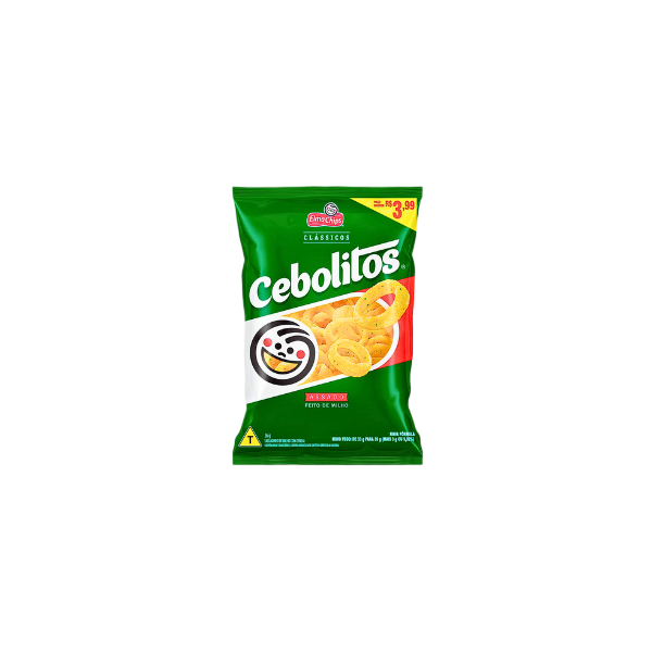 Salgadinho Cebolitos