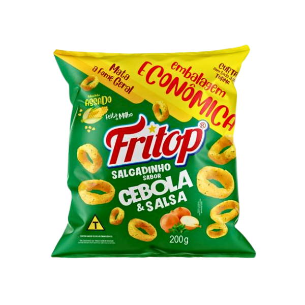 Salgadinho Fritop Cebola e Salsa 200g