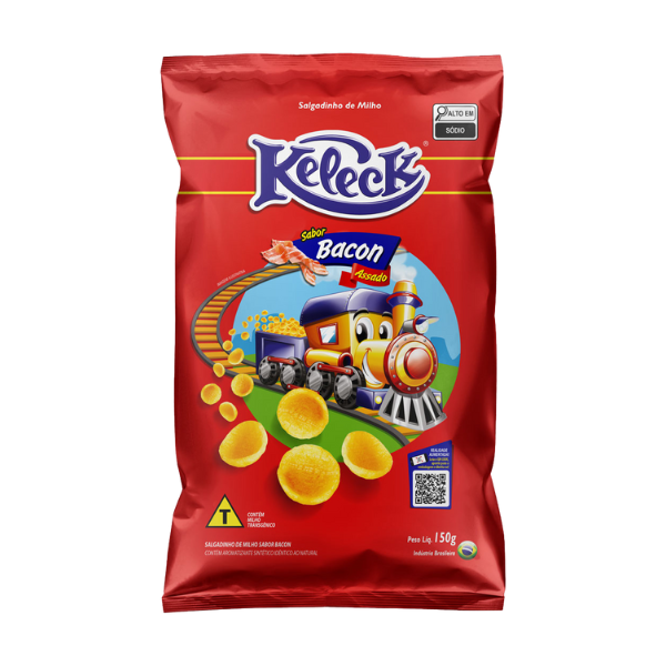 Salgadinho Keleck Bacon 150g