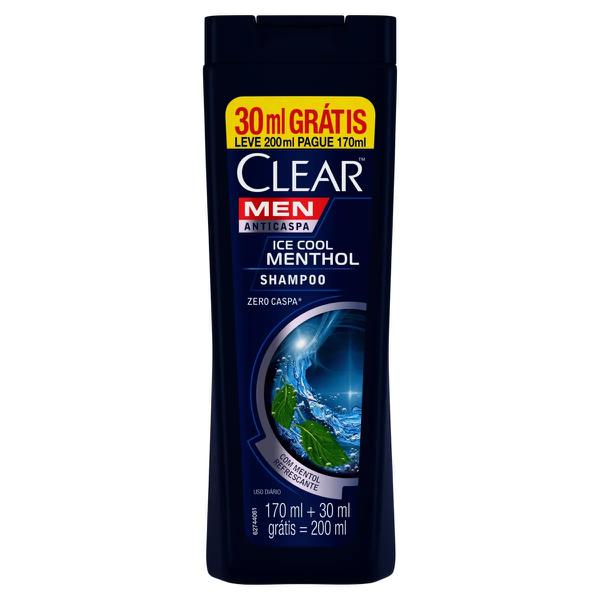 Shampoo Anti Caspa Clear 200ml