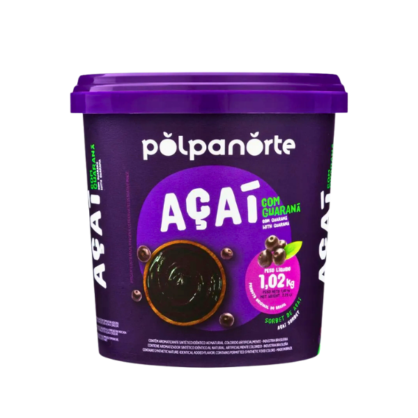 Sorv Acai Polpa Norte 1,02l