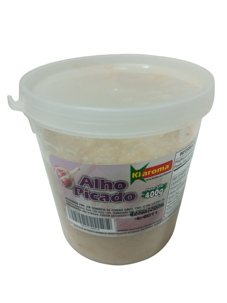 Temp Alho Picado Kiaroma 400g