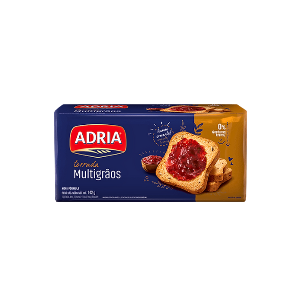 Torrada Adria Multigrãos 142g