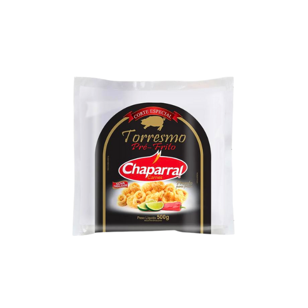 Torresmo Chaparral Pré-Frito 500g