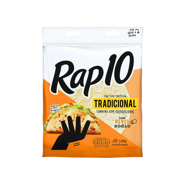 Pao Tortilha Pullman Rap10 330g