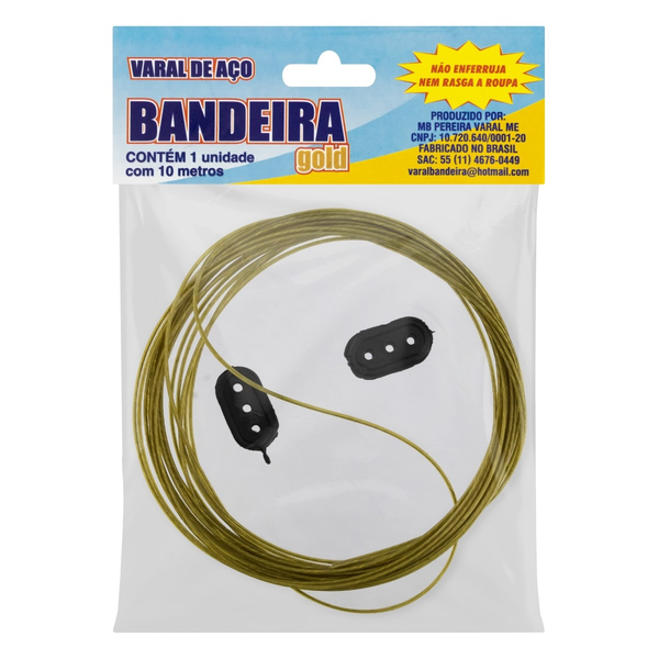 Varal  Aco Bandeira 15m