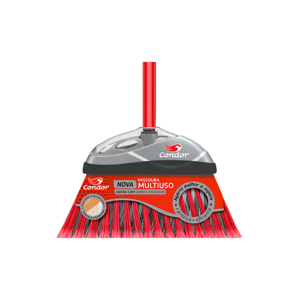 Vassoura Condor Cerdas Cruzadas Sortida