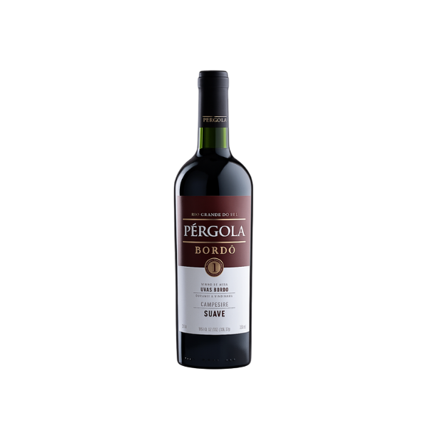Vinho Pêrgola Bordo Suave 1L