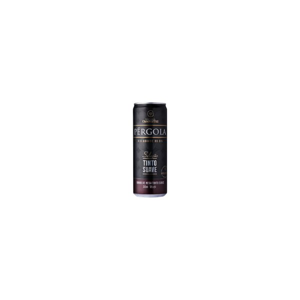 Vinho Pêrgola Tinto Suave Lata 355ml