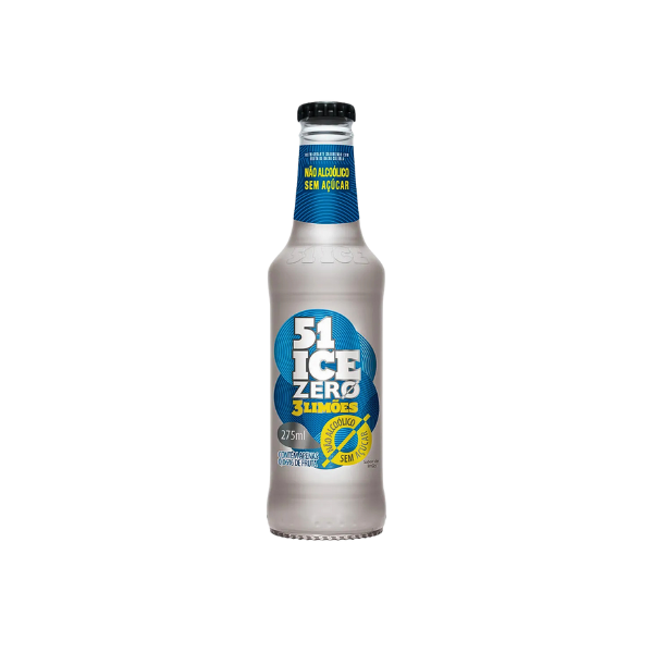 Vodka 51 Ice Zero Três Limões 275ml