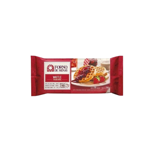 Waffle Congelado Forno De Minas Tradicional