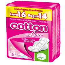 ABSORVENTE COTTON LINE SECA ABAS C.16