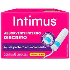 ABSORVENTE INTIMUS INTERNO MEDIO C.8