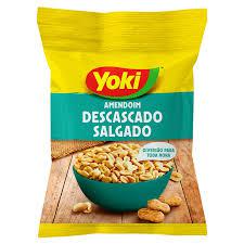 AMENDOIM YOKI DESCASCADO SALGADO 115G