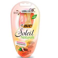 AP.DEPILAR BIC SOLEIL NATURALS 2UN