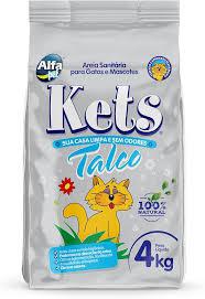 AREIA ALFA PET KETS TALCO 4KG