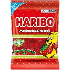 BALA HARIBO MORANGUINHOS 75G