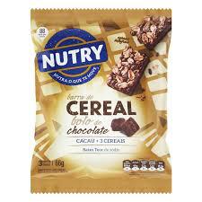 BARRA CER.NUTRY BOLO CHOCOLATE 66G