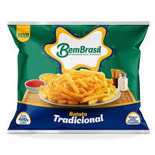 BATATA CONG.BEM BRASIL PALITO 400G