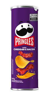BATATA PRINGLES CHEDDAR BACON 105G